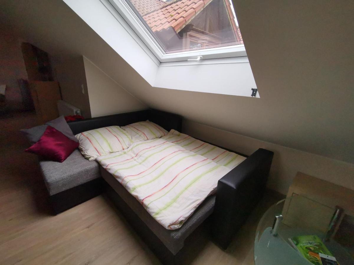 Studio Und Apartment Auf Dem Pferdehof Burgpreppach Buitenkant foto