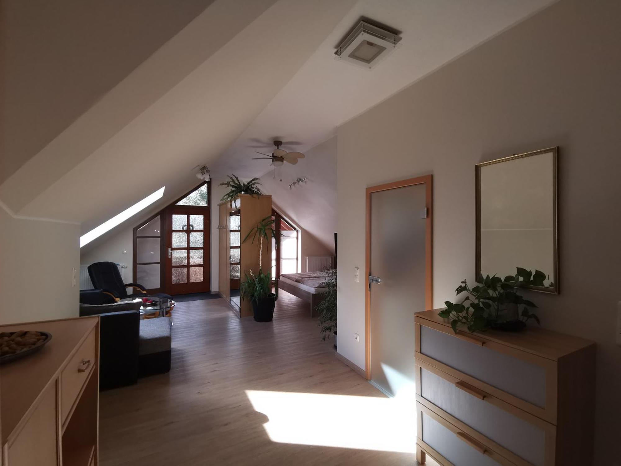 Studio Und Apartment Auf Dem Pferdehof Burgpreppach Buitenkant foto
