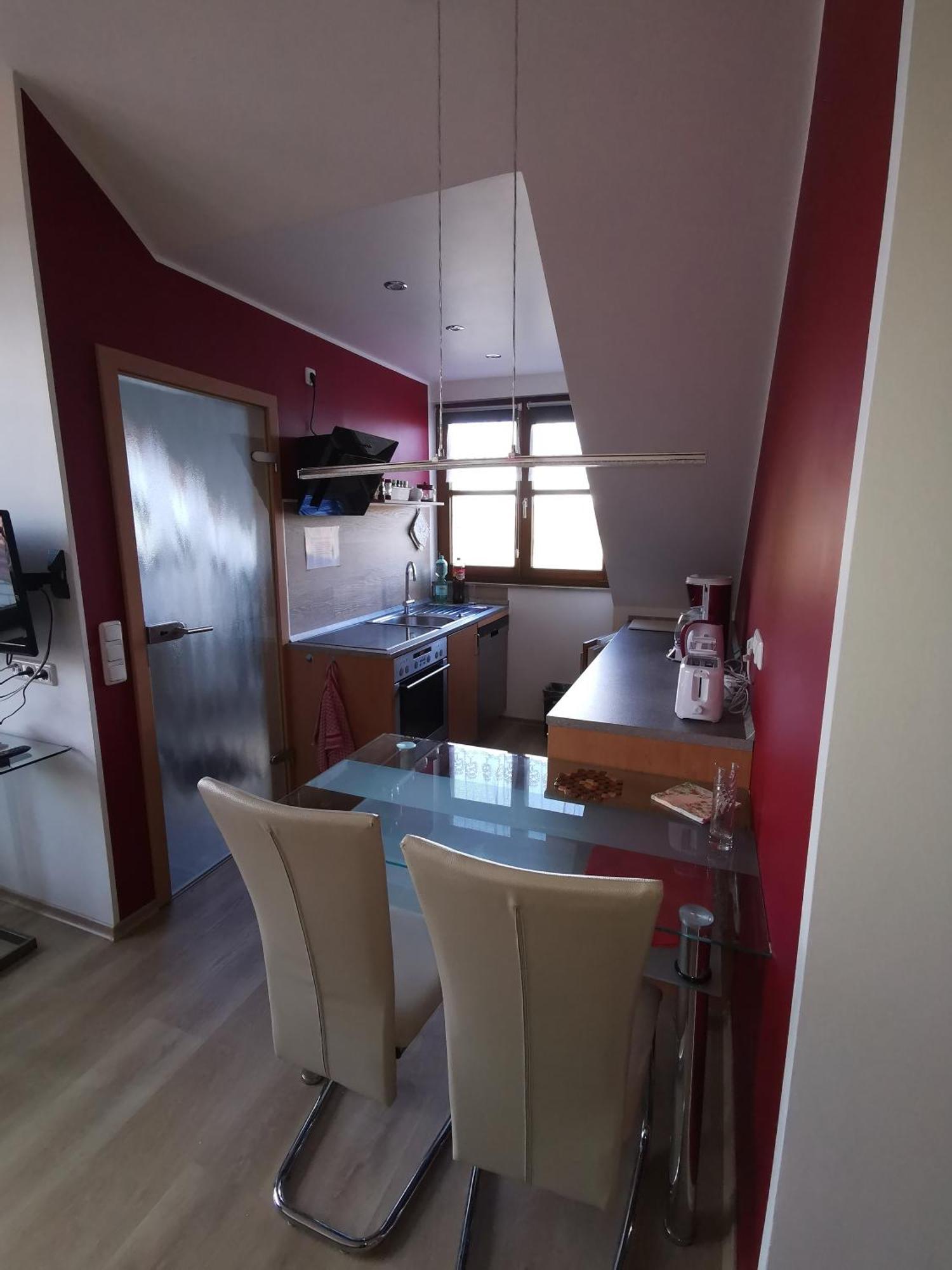 Studio Und Apartment Auf Dem Pferdehof Burgpreppach Buitenkant foto