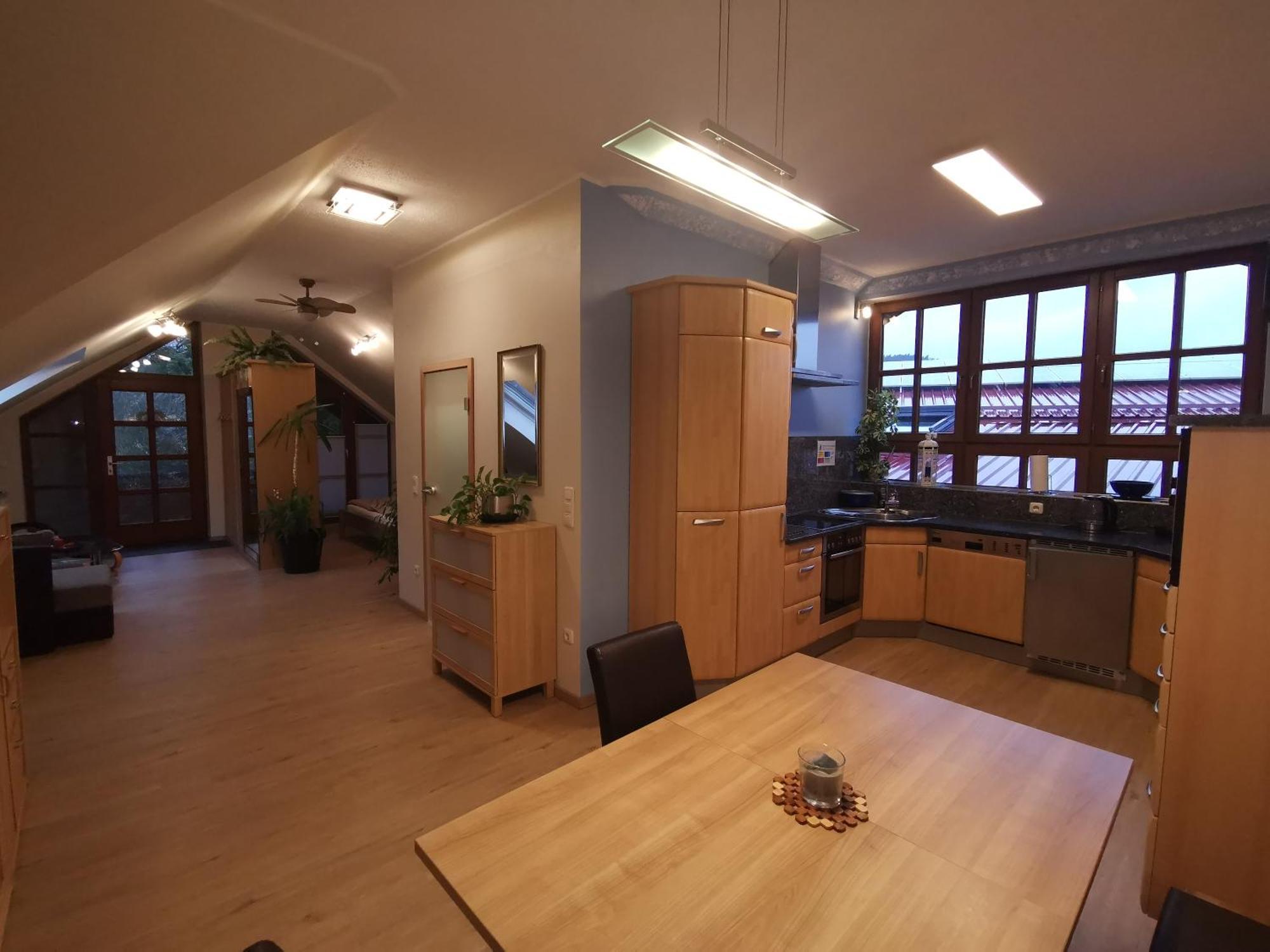 Studio Und Apartment Auf Dem Pferdehof Burgpreppach Buitenkant foto